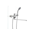 Смеситель для ванны Mixxus Premium PUSH Chr-006 (перекл. кнопкой) (MI1665)