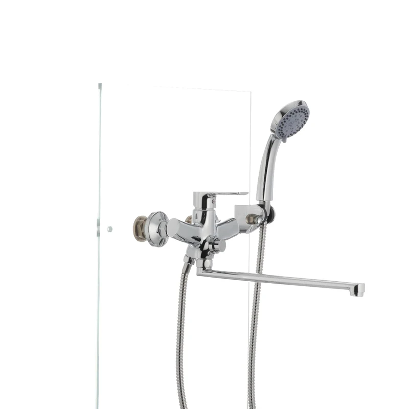 Змішувач для ванни Mixxus Premium PUSH Chr-006 (перекл. кнопкою) (MI1665)