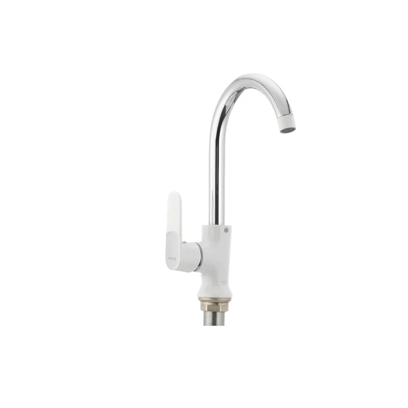 Кухонний змішувач білий Mixxus Premium Tiger 014 (MI0573)
