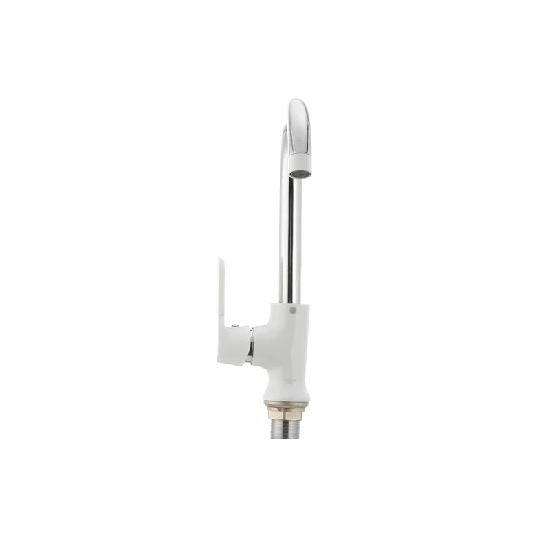 Кухонний змішувач білий Mixxus Premium Tiger 014 (MI0573)