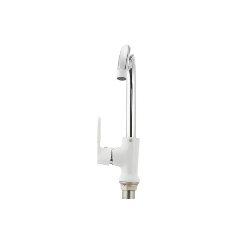Кухонний змішувач білий Mixxus Premium Tiger 014 (MI0573)