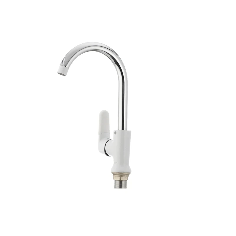 Кухонний змішувач білий Mixxus Premium Tiger 014 (MI0573)