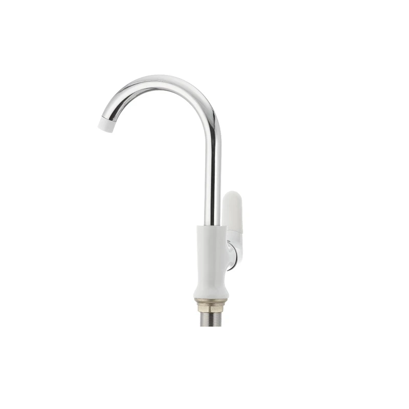 Кухонний змішувач білий Mixxus Premium Tiger 014 (MI0573)