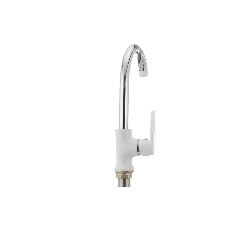 Кухонний змішувач білий Mixxus Premium Tiger 014 (MI0573)