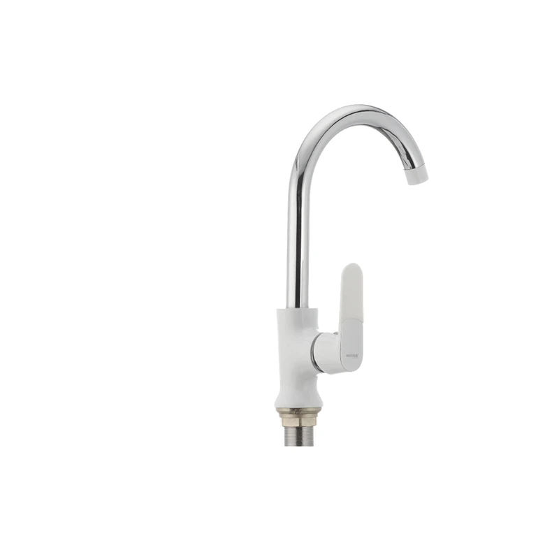 Кухонний змішувач білий Mixxus Premium Tiger 014 (MI0573)