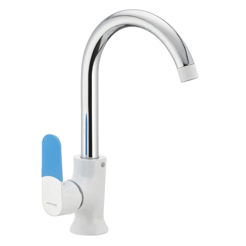 Кухонний змішувач білий Mixxus Premium Tiger 014 (MI0573)