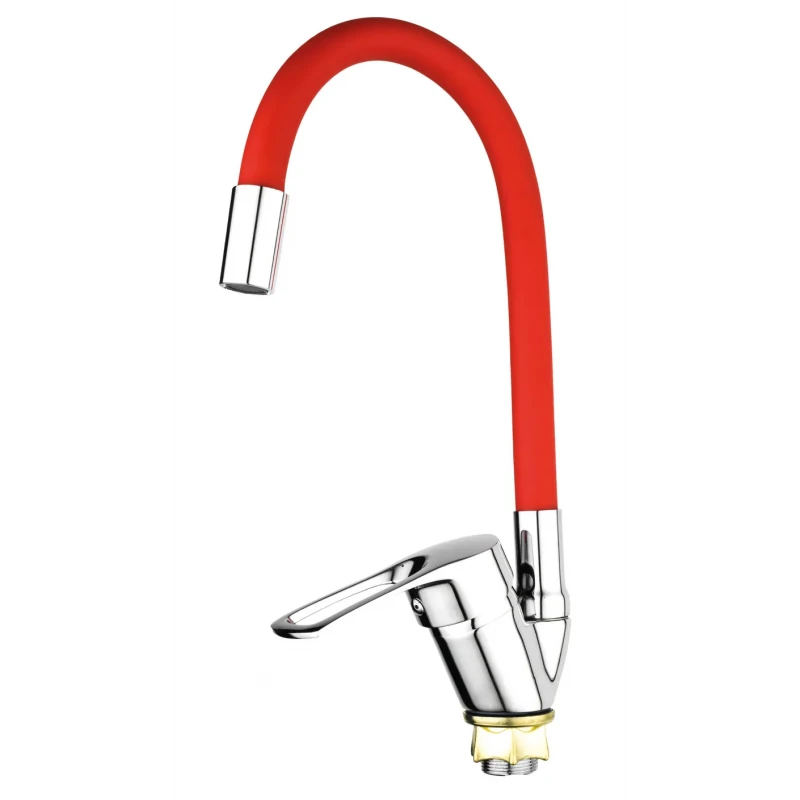 Смеситель для кухни Mixxus FANY 011 (Nut) Refl.Red (без подводки) (MI6290)