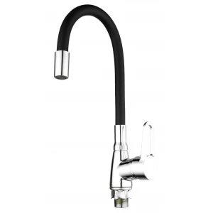 Смеситель для кухни Mixxus Elba 014 (Nut) Refl.Black. (без подводки) (MI6306)