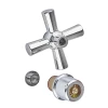 Ручка із кранбуксою Zerix HANDLE ONE-A722 (ZX3267)