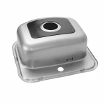 Кухонна мийка з нержавіючої сталі Platinum САТИН 4947 (0,8/180 мм)