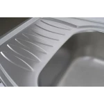 Кухонна мийка з нержавіючої сталі Platinum САТИН 7851 (0,8/180 мм)