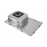 Кухонна мийка з нержавіючої сталі Platinum САТИН 7850 (0,8/180 мм)