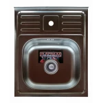 Кухонна мийка з нержавіючої сталі Platinum САТИН 5060 (0,5/160 мм)