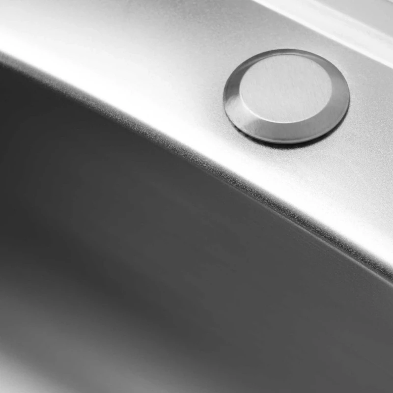 Кухонна мийка з нержавіючої сталі Platinum САТИН 4848 (0,6/170 мм)
