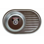 Кухонна мийка з нержавіючої сталі Platinum 7750 ПОЛІРОВКА (0,6/170 мм)