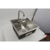 CM 50*50 Мийка прихована нержавійка Platinum Handmade (змішувач в комплекті)