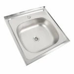 Кухонна мийка з нержавіючої сталі Platinum САТИН 5050 (0,5/160 мм)