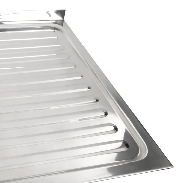 Кухонна мийка з нержавіючої сталі Platinum ПОЛІРОВКА 8050 L (0,7/160 мм)