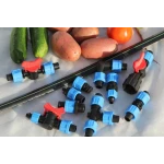 Кран шаровой проходной для капельной ленты 16 мм Presto-PS LV-0117