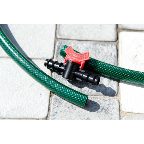 Кран шаровой проходной для трубки 20 мм Presto-PS MV-0120