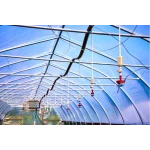 Крапельна трубка Presto-PS біла для крапельниць мікроджет діаметр 5*1,5 мм, довжина 100 м (PVH 5B)