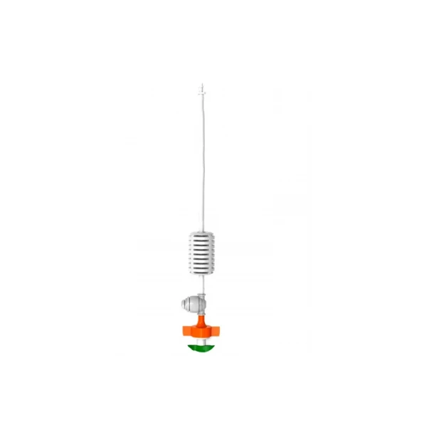 Крапельна трубка Presto-PS біла для крапельниць мікроджет діаметр 5*1,5 мм, довжина 100 м (PVH 5B)