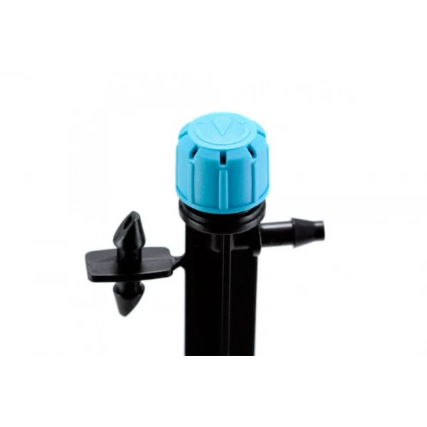 Капельница садовая регулируемая 0-80 л/ч на стойке Presto-PS 7704