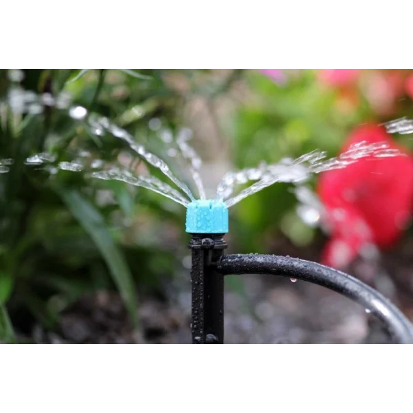 Капельница садовая регулируемая 0-80 л/ч на стойке Presto-PS 7704