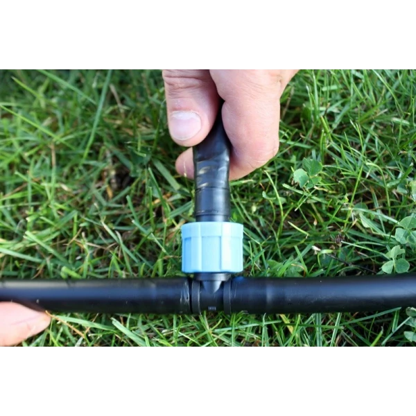 Тройник ерш для капельной ленты и трубки 16 мм Presto-PS ВТ-021716