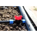 Кран стартовый с поджимом для капельной ленты 16 мм Presto-PS OV-0217