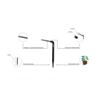 Капельница садовая "Спица" 2 л/час Presto-PS 2102