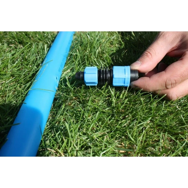 Стартер с поджимом для капельной ленты Presto-PS LO-0117