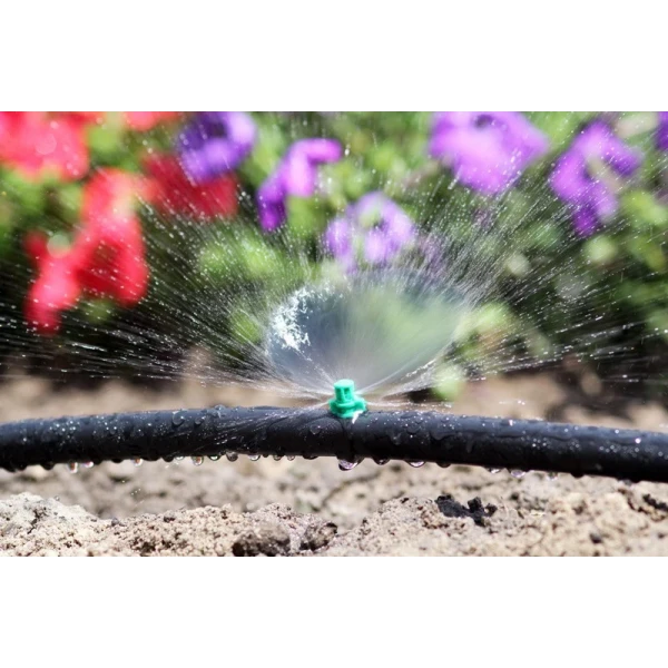 Микроджет капельница для полива Шуруп 90 л/час 180° Presto-PS MJS-018
