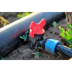 Стартовый кран с резинкой для капельной ленты 16 мм Presto-PS OV-031708-R