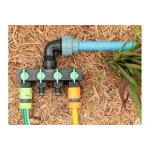 Распределитель на 4 выхода 3/4-1" В Presto-PS 4006