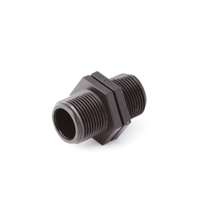 Ниппель пластиковый 3/4" ЗЗ Presto-PS NP-0134