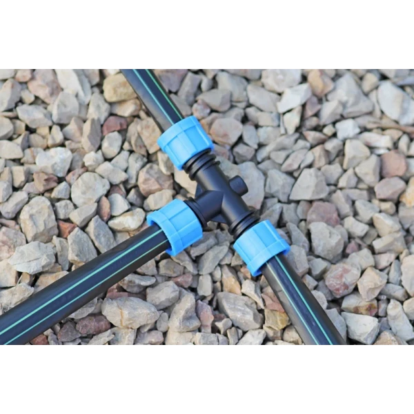 Трійник затискний Presto-PS для крапельної стрічки (TT-3117)