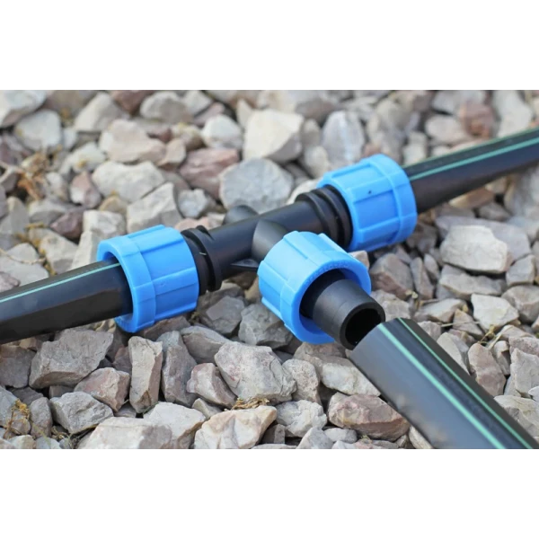 Трійник затискний Presto-PS для крапельної стрічки (TT-3117)