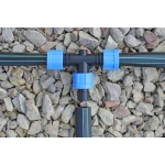 Трійник затискний Presto-PS для крапельної стрічки (TT-3117)