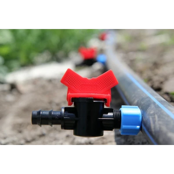 Стартовый кран с поджимом для трубки 16 мм Presto-PS OV-0516