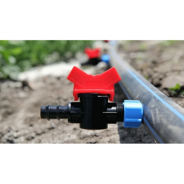 Стартовый кран с поджимом для трубки 16 мм Presto-PS OV-0516