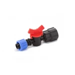 Кран шаровый 3/4" ВВ для капельной ленты 16 мм Presto-PS FL-011734