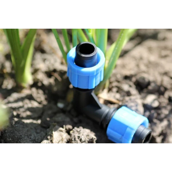 Угол зажимной для капельной ленты Presto-PS ЕТ-0117