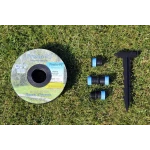 Шланг туман Silver Spray диаметр 40 мм, длина 100 м, ширина полива 8 м. Presto-PS 601008-5