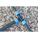 Тройник зажимной для капельной ленты Presto-PS TT-0117
