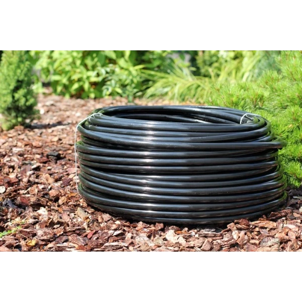 Трубка капельная слепая диаметр 16 мм, длина 100 м с маркировкой метража Presto-PS TSH100-16