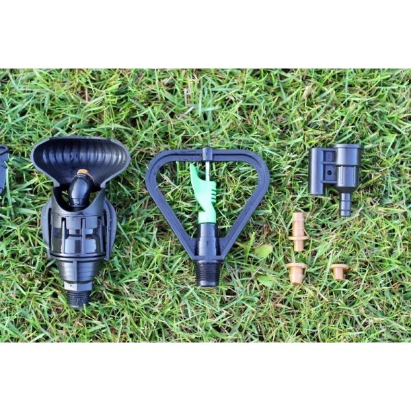 Набір для підключення зрошувачів внутрішнє різьблення 1/2" + шланг 10 мм 2 метри Presto-PS 5197-A