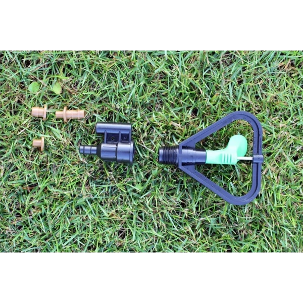 Набір для підключення зрошувачів внутрішнє різьблення 1/2" + шланг 10 мм 2 метри Presto-PS 5197-A