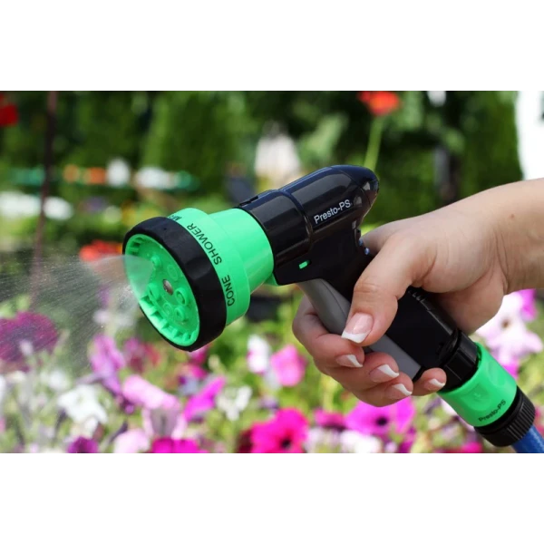 Пістолет для поливу пластиковий Presto-PS 2048N, 7 режимів
