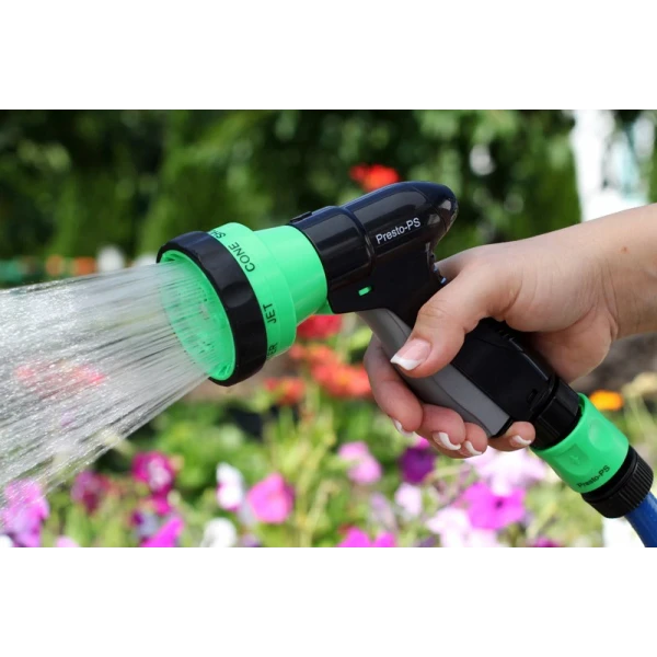Пістолет для поливу пластиковий Presto-PS 2048N, 7 режимів